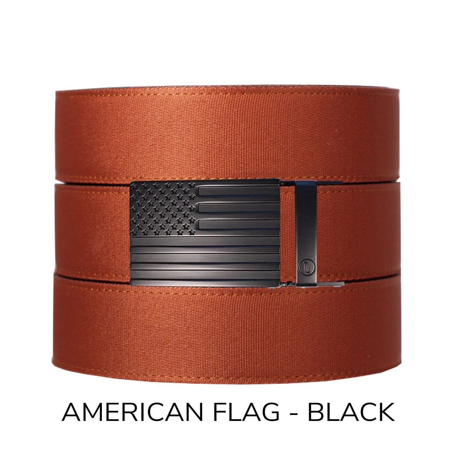 Rust Canvas  Ratchet Belt & Buckle Set