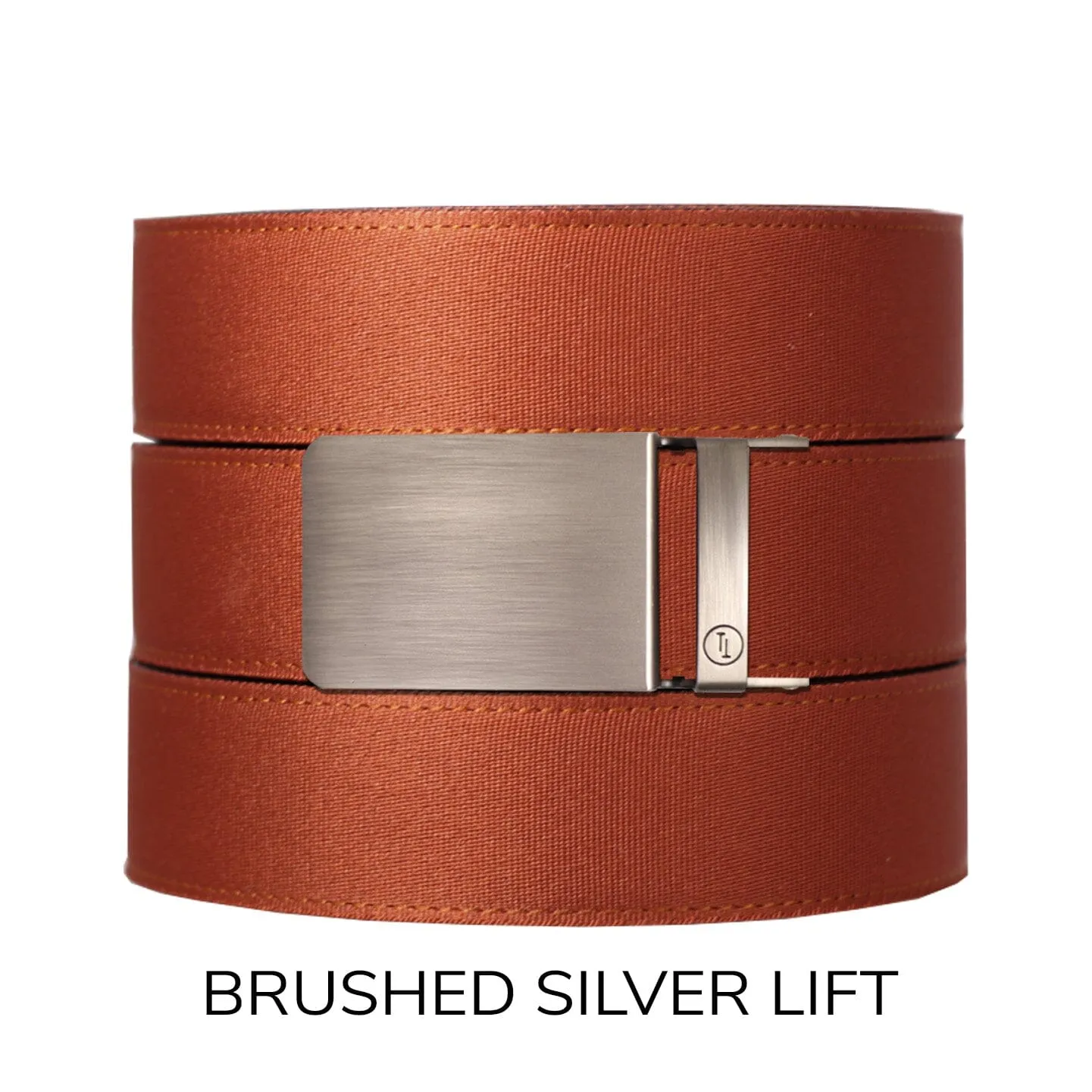 Rust Canvas  Ratchet Belt & Buckle Set