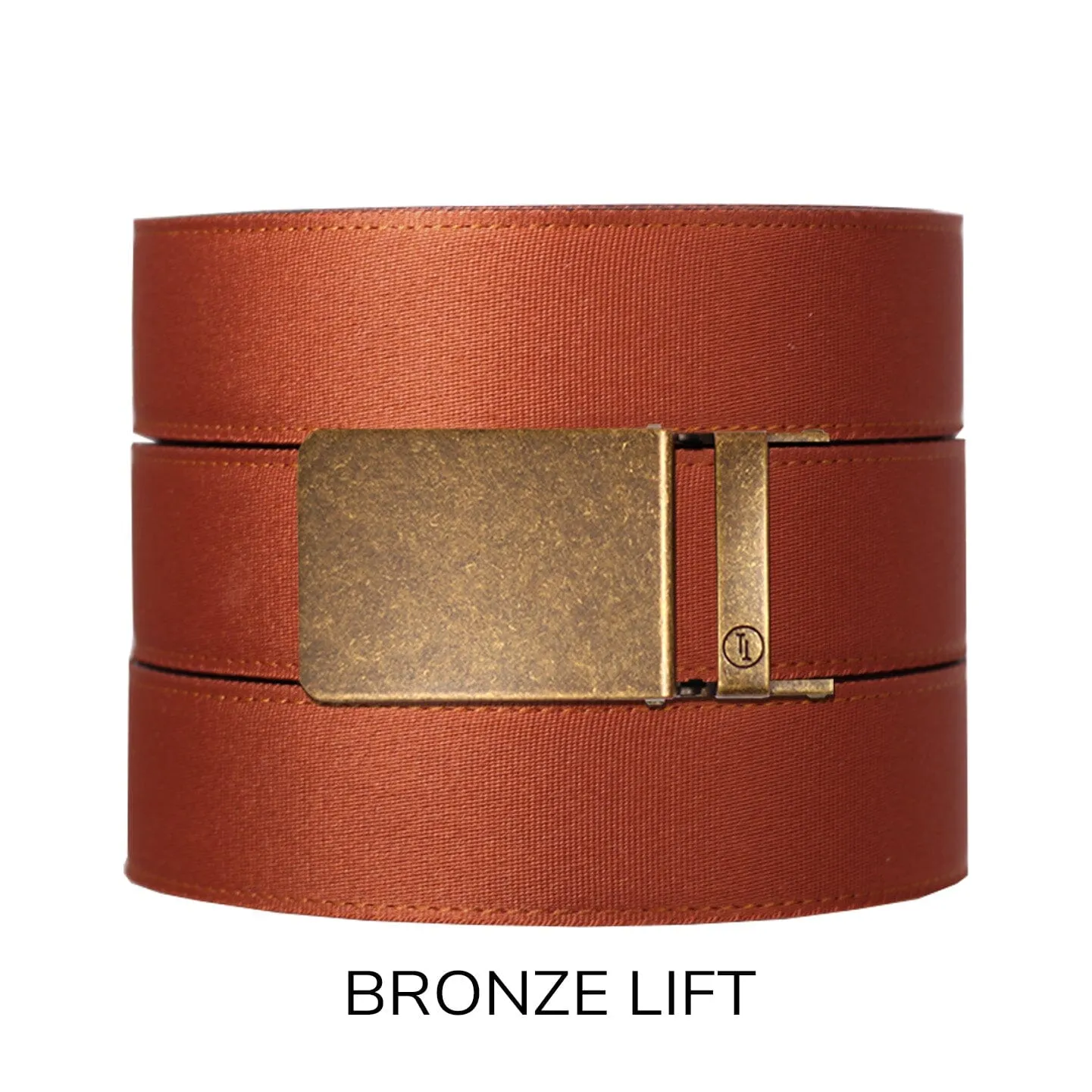 Rust Canvas  Ratchet Belt & Buckle Set