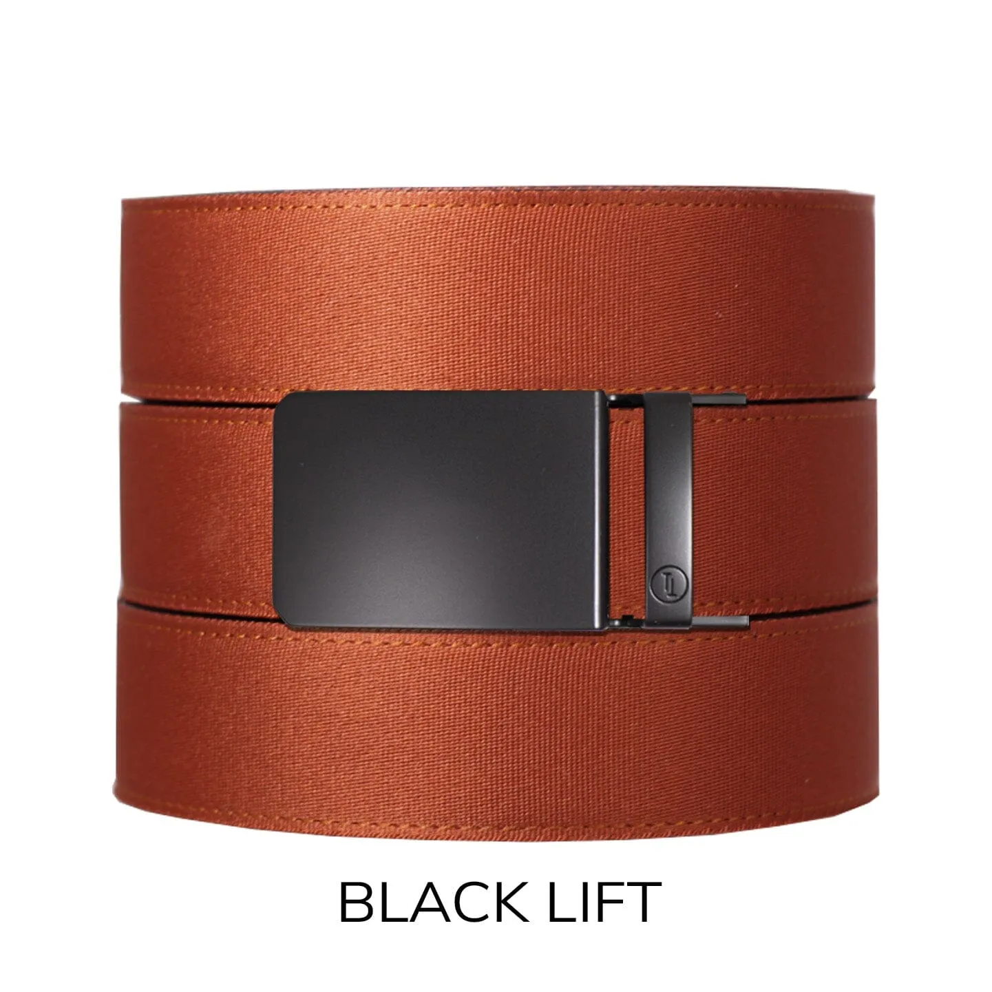 Rust Canvas  Ratchet Belt & Buckle Set