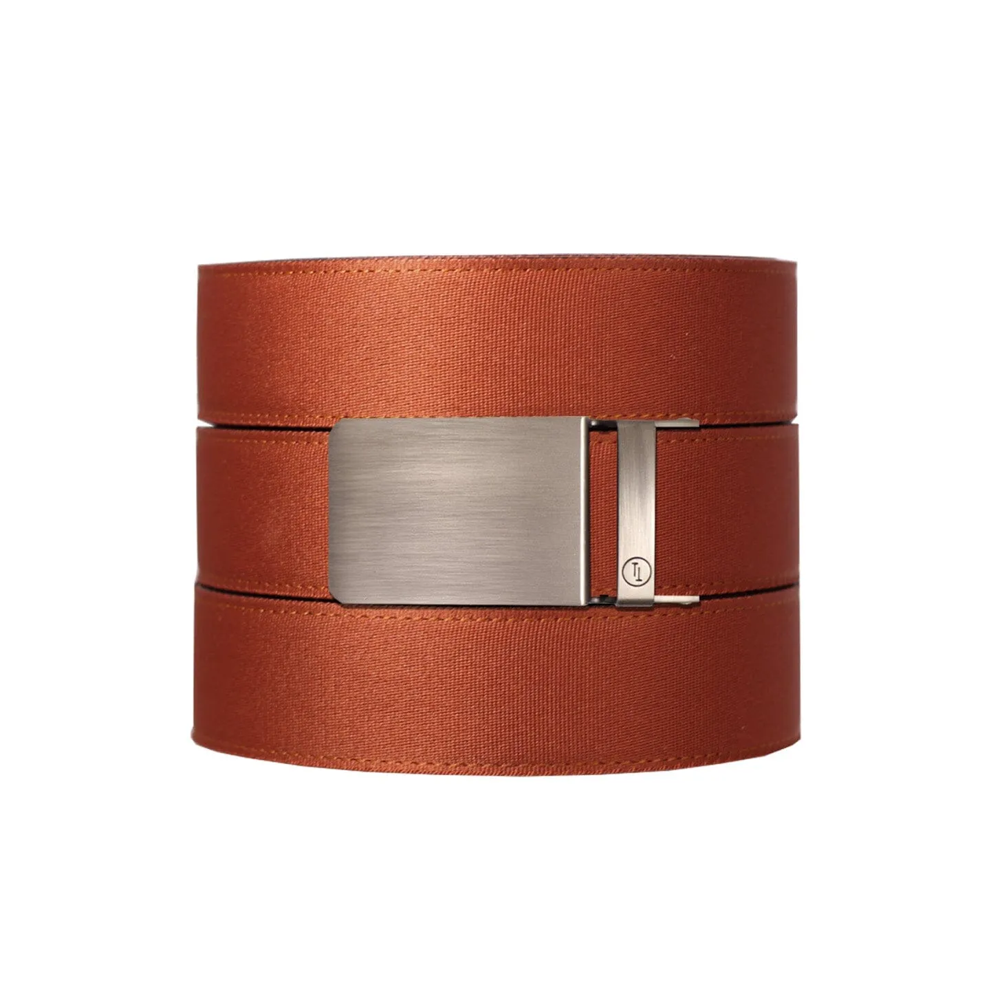 Rust Canvas  Ratchet Belt & Buckle Set