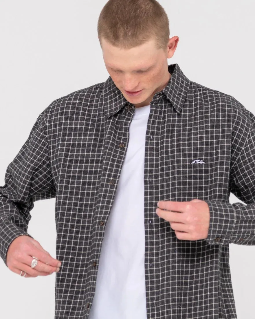 Rusty Datsun Check Longsleeve Shirt