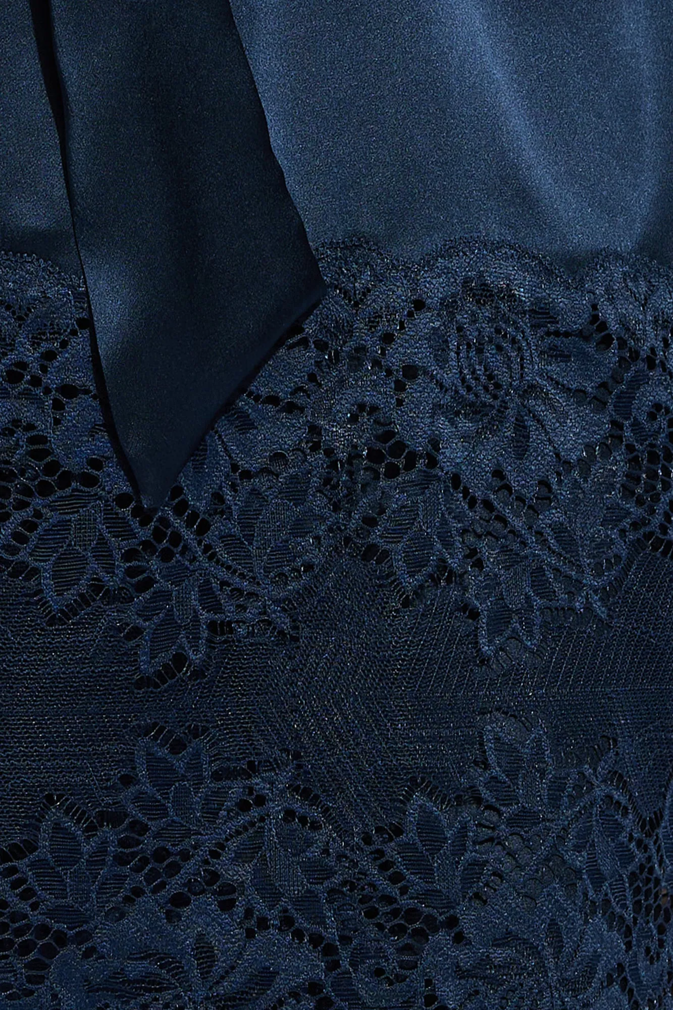 Silk Lace Robe