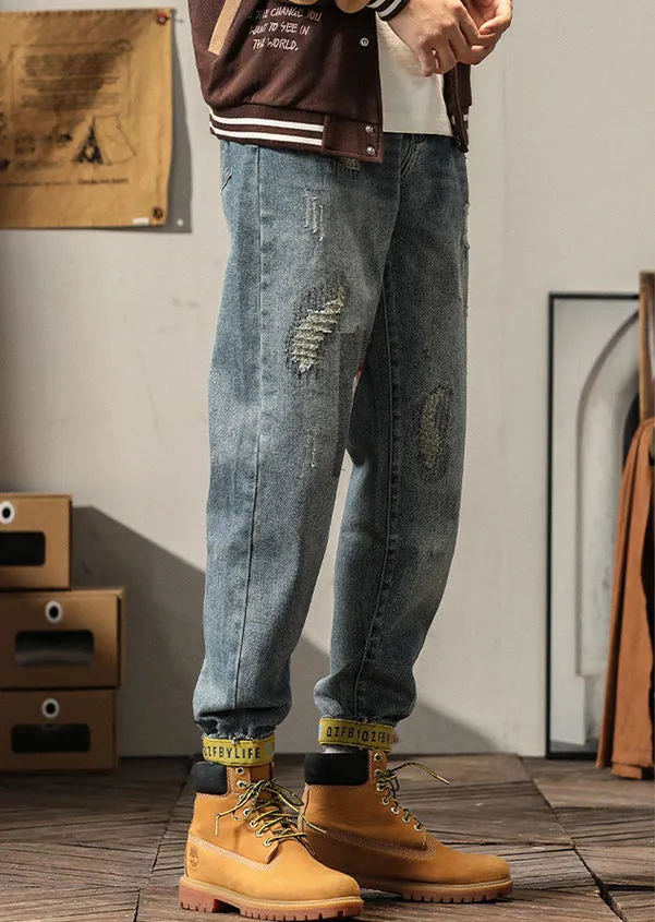Victor Ripped Harem Jeans