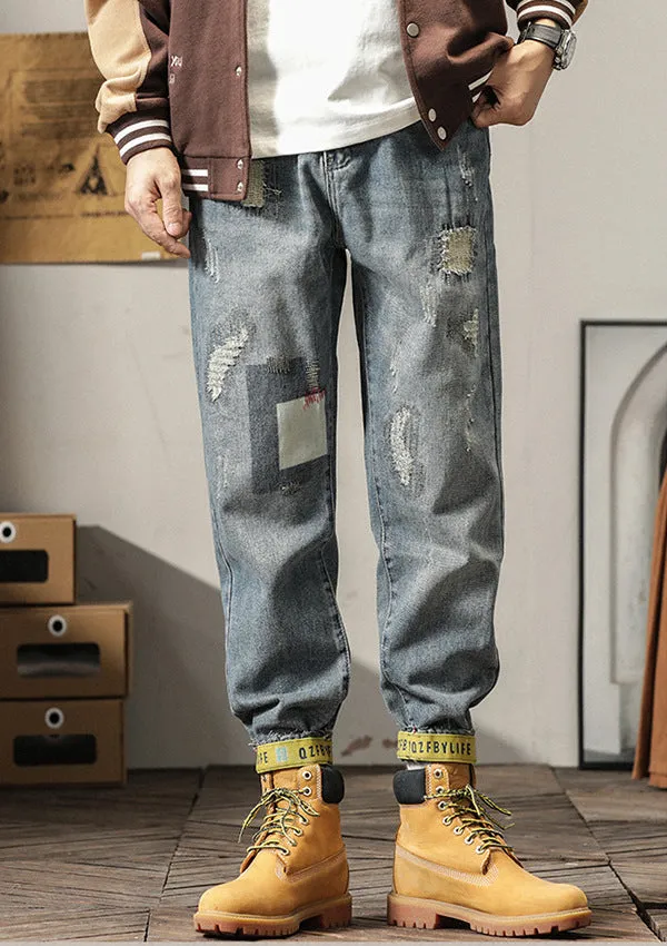 Victor Ripped Harem Jeans