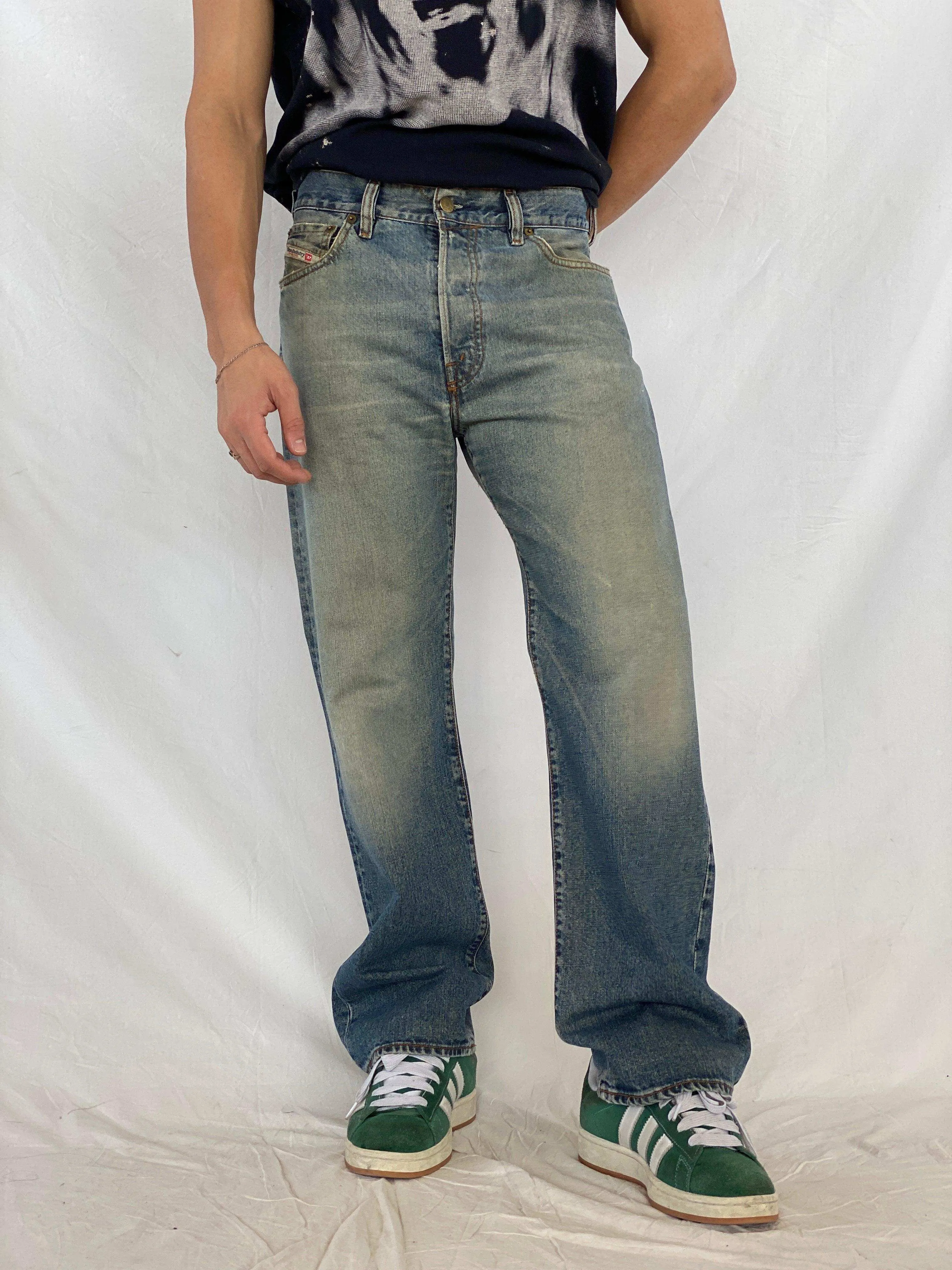 Vintage 00s Y2K Diesel Industry Denim Devision Washed Jeans