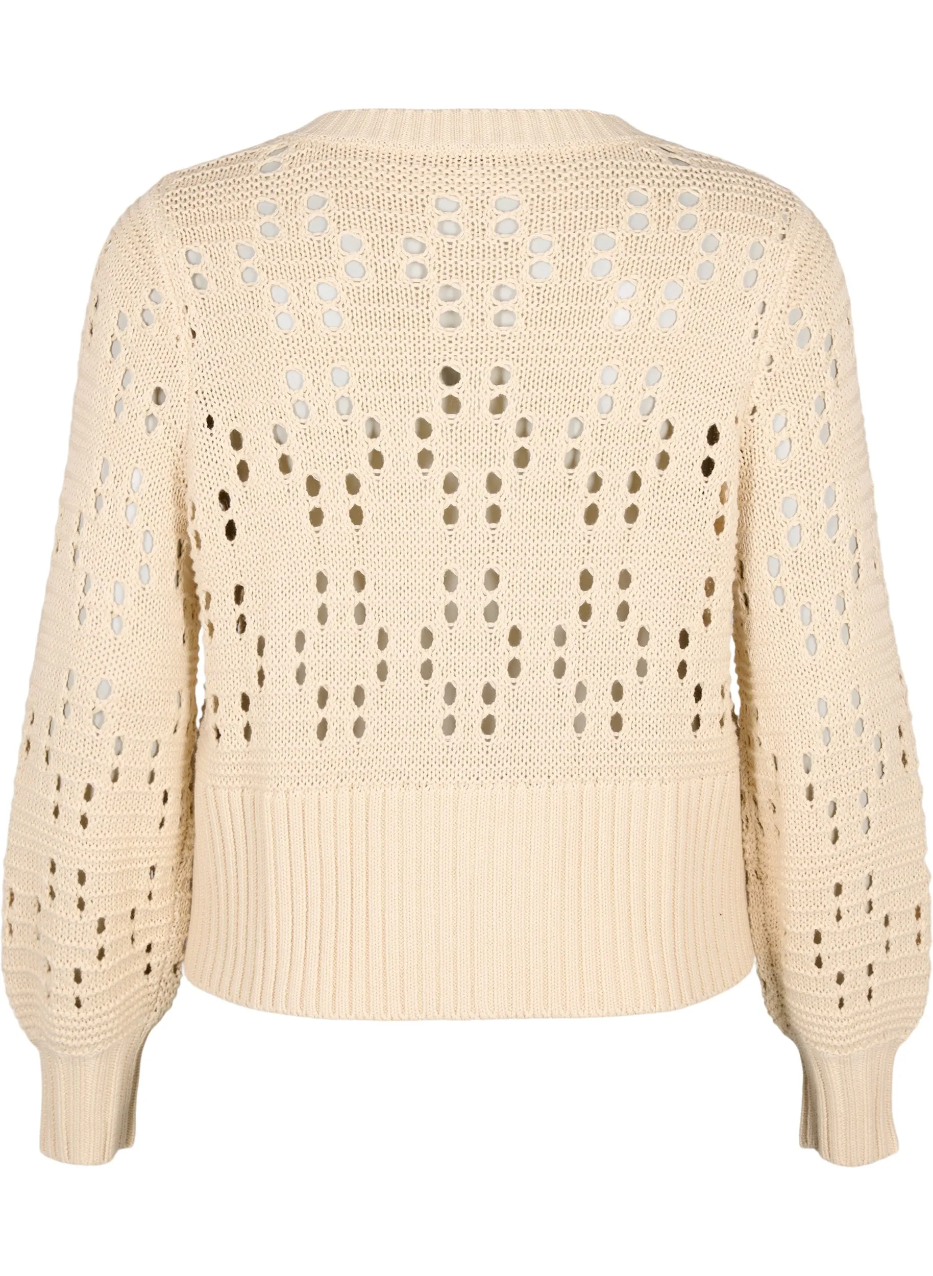 Zizzi Daisy Cardigan in Beige